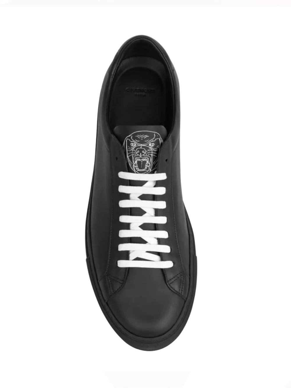 Givenchy The Rottweiler Low Top Leather Sneakers Size 40 / US 10